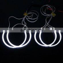 Angel Eyes Light For BMW E36 E38 E39 E46 White Car LED CCFL Halo Rings Headlight Auto DRL 4x 131&146 mm Lamp Kit thumbnail-2