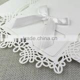 Royal Lining For White Elegant Laser Cut Wedding Invitations thumbnail-3