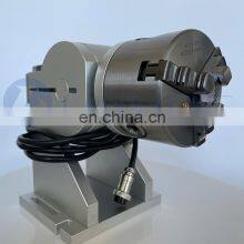 Rotary Axis 80mm Max for Fiber Laser Marking Machine 20w 30w 50w Fiber Laser Metal Laser Rotary thumbnail-1