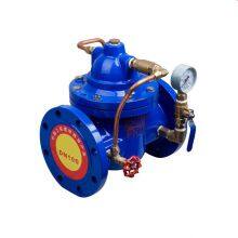 High Quality Cast Iron Hydraulic Control Valve, Adjustable Flange Control Valve and Pressure Reducing Valve thumbnail-3