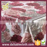 # DY027A WHOLESALE ROSETTEindia Style Yarn Home Decor PVC Tablecloths Made in China AlibabaGOLDEN TRANSFER TABLECLOTH