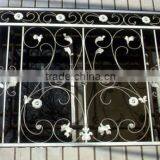 French Romantic Flower Pattern Design Steel Window Grill thumbnail-1