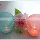 Vintage Glass Candle Holders ,antique Sconces