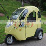 Chinese Yellow Fully Closed 3 Wheel Electric Scooter Quality Choice thumbnail-4