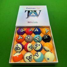 [Panasphere Billiards] Standard Crystal Balls for Black Eight, TV-Grade 16A Crystal Billiard Balls, Chinese-Style Billiards Balls thumbnail-3