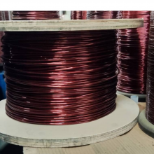 6 AWG Cable de aluminio esmaltado de tamaño redondo de 130-220 grados para transformador. Cables de devanado puros de 4.115 mm thumbnail-5