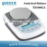 Low Price High Precision 10mg Digital Precision Balance TD10002A