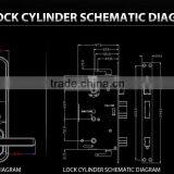 New Touch Screen Biometric Smart Fingerprint Keypless Locks thumbnail-6