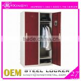 Steel cabinet clothes locker made in China/professional steel cabinet clothes locker
