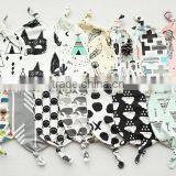 Breathable Kids Hat Boutique Cotton Cartoon Tied Angle Newborn Baby Cap For 0-2 Years In Stock thumbnail-2