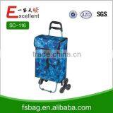 Six-wheel shopping trolley bag