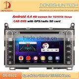 Hot Selling Car 2 Din DVD Player for Toyota Venza