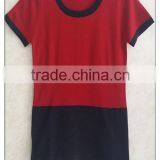 Simple Short Sleeve Knitting Wear Round Neck Sweatershirt for Women thumbnail-1