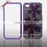 for Apple Iphone 4 / 4S Brand New Crystal Bling Snap on Faceplate Mobile Phone Case thumbnail-1