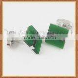 925 Sterling Sliver Cuff Custom Design Studs Gemstone Cufflinks thumbnail-3