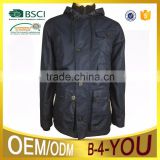 Custom Made Black Taslan Fabric jacket polyester jacket glossy jacket china supplier clothing