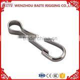 25-120MM China Carbiner Rigging Hardware 4293 Nickle Plated Simplex Snap Hook Spring Hook 2016 Hot Sale Quality Choice thumbnail-1