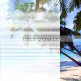 Wholesale VS Thin Stripe Gradient White Color Plastic Lamination Film