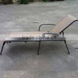 Avalon Weather Resistant Coffee Brown Outdoor Seating Aluminum Frame Sling Beach Reclining Chaise Lounge Chairs Set thumbnail-3