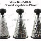 Stainless Steel Fruits and Vegetables Plane/8" Conical Vegetable Rutter thumbnail-2