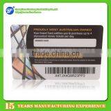 Nice Design Plastic Pvc Transparent Barcode Membership Card Supplier's Choice