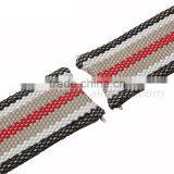 China Wholesale Custom Fashion Customize Logo Printing Nato Nylon Watchband 22mm thumbnail-4