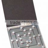 Magnetic Checkers Chess Game in Aluminum thumbnail-1