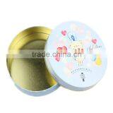 Round Cosmetic Tin Box Candy Case Wholesale