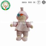 OEM factory stuffed plush girl doll Custom girl soft plush baby doll