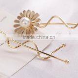 New Fancy Decorative Flower Beaded Hair Bobby Pins Hair Clip thumbnail-1