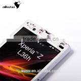Flashing plastic gel 3M material phone back sticker for Sony