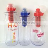 Tritan bobble water bottle with lime filter BPA free 25 oz