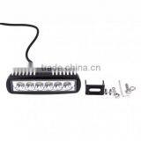 6.3 Inch 18W LED Work Light 12v 1200LM 6-LED White Light Square Spotlight-Black Led Work Lamp thumbnail-3