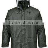 HOODE WATERPROOF LONG RAIN COAT thumbnail-1