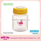Low Price 5oz 150ml 0% BPA Breast Plastic Small Milk Storage Bottle With FDA Certificate Quality Choice