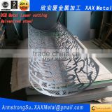 XAX057LC per customer drawing pre galvanized tin lead plate sheet plastic composite plate metal CNC laser cutting machining