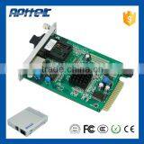 Gigabit Ethernet Fiber Media Converter Card Type Ethernet Media Converter thumbnail-2
