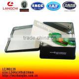 Rectangular Metal Boxes With Handles and 2 Sides Lid thumbnail-1
