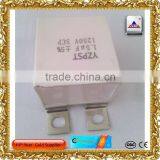 White Plastic Shell Filled With Solidified Epoxy Resin Capacitors