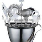 500ml 5pcs Stainless Steel Cocktail Shaker Set