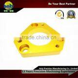 Golden Color Sand Blasted Anodized Cnc Aluminum Parts,milling Machining Product thumbnail-4