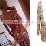 Sexy Long-sleeve Clubwear Girl Party Dress thumbnail-3