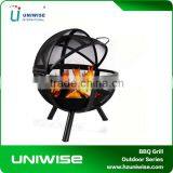 30 Inch Dia. Sphere Fire Pit thumbnail-1