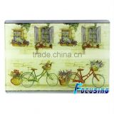 30x40cm tempered glass bread chopping board