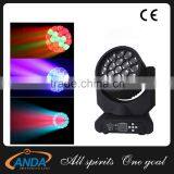 New Arrival Big Bee Beam 19*15w Rgbw 4in1 Led Moving Head Lighting for Stage Show thumbnail-1
