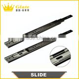 Kitchen Cabinet 45mm Wide Cold-rolled steel Material Ball Bearing Hidden Drawer Slide