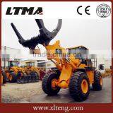Timber Grapple 8 Ton Log Loader Front End Loader With Log Grapple