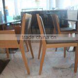 Different Density Foam Select Solid Wood Leg Dining Chair thumbnail-6