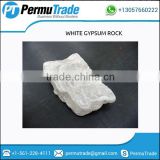 High Purity White Gypsum Rock for Cement