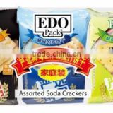 EDO Pack Assorted Flavour Soda Cracker/biscuits/family pack